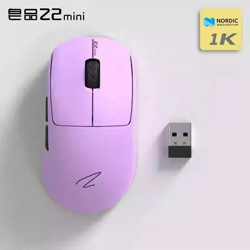 Zaopin Z2 Mini Wireless Mouse 3modes 8k Paw3950  Bluetooth Game Mouse Nordic 52840 Lightweight Customized Gaming Accessory Gifts