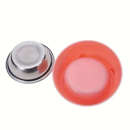 Elevated Stainless Steel Cat Bowl