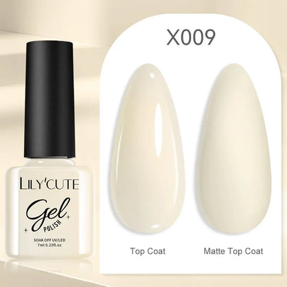 LILYCUTE 5ml Super Bright Silver Metallic Painting Liner Gel Nail Polish Drawing Stripe Graffiti Mirror Pull Line UV Gel Varnish