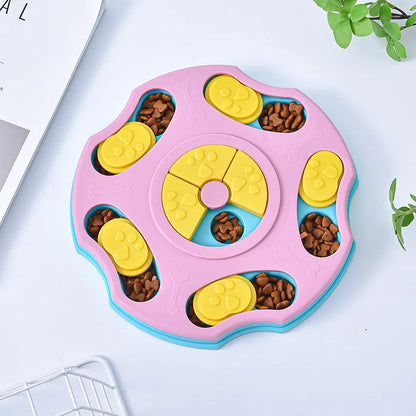 New dog puzzle toys slow-feeding dishes anti-choking bowls hidden food bowls anti-slip dog bowls cat bowls