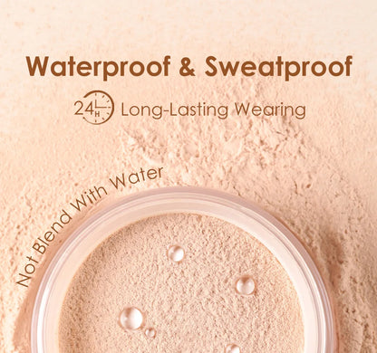 Focallure Face Loose Powder 3 Colors Ultra-Light Perfect Finishing Makeup Powder Waterproof Translucent Setting Powder Cosmetic