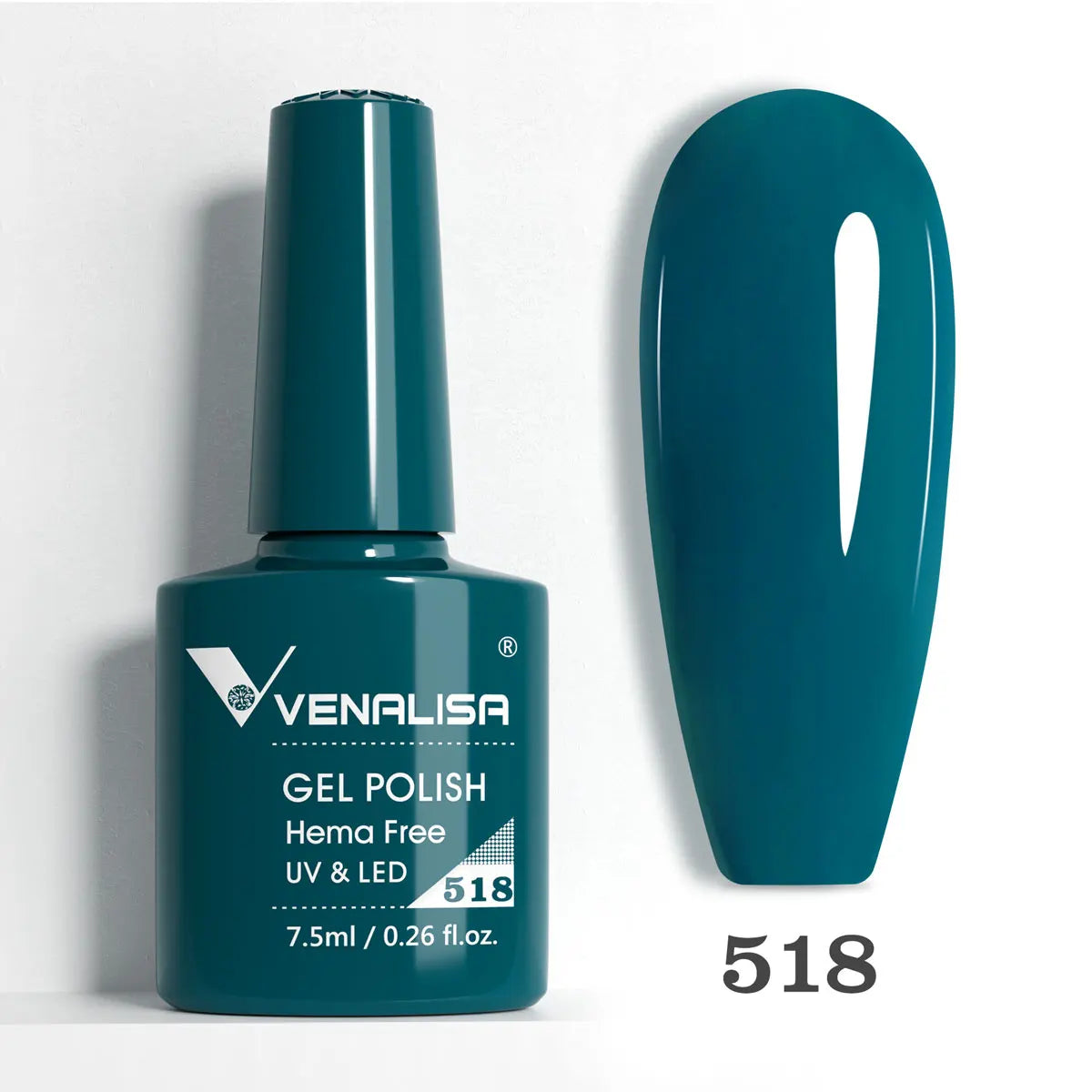 Venalisa VIP5 Nail Gel Polish HEMA/TPO FREE Full Coverage Beautiful Semi Permanent Soak Off UV LED Gel Nail Polish Gel Lacquer