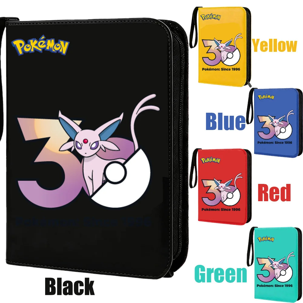 Pokemon 30th Anniversary 400 Zipper Album Card Storage Book