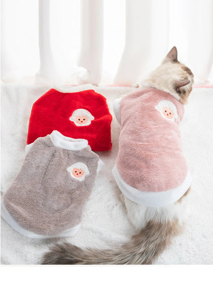 Soft Winter Cat & Small Dog Vest 🐱🐶❄️
