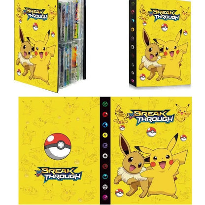 Pokemon Transparent Card Binder Album 4 Pocket 9 Pocket
