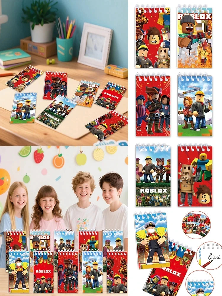 Roblox Mini Notebook Set