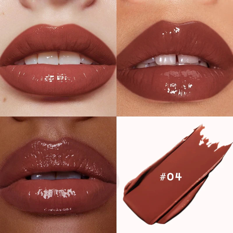Watery Mirror Gloss Lipstick: Ultra-Hydrating High-Shine Lip Glaze