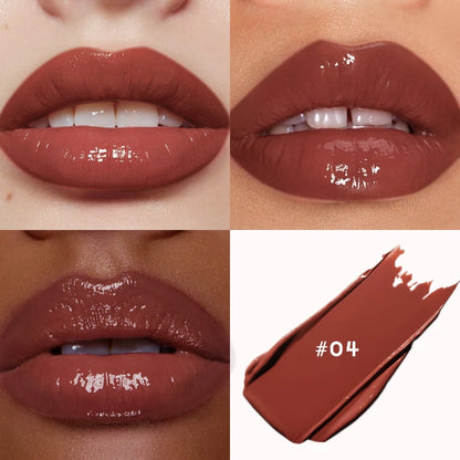 Watery Mirror Gloss Lipstick: Ultra-Hydrating High-Shine Lip Glaze