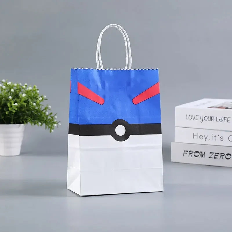 Pokemon Pokeball Paper Gift Bags