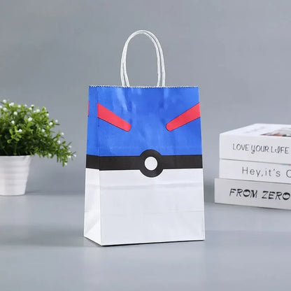 Pokemon Pokeball Paper Gift Bags