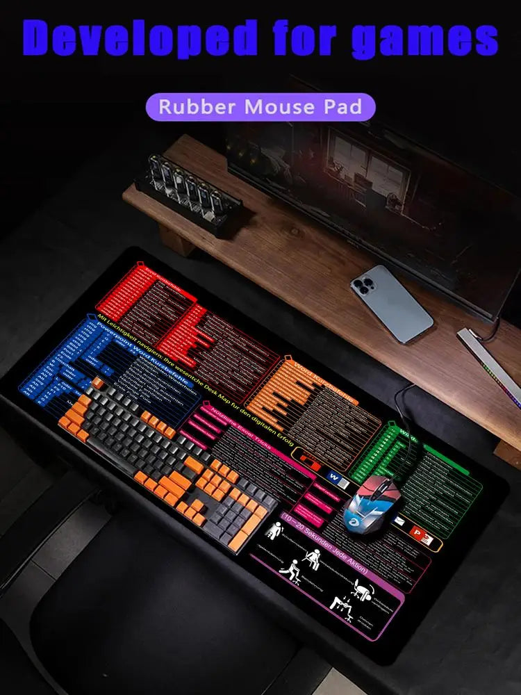 OfficeShortcut Desk Mat