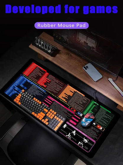 OfficeShortcut Desk Mat