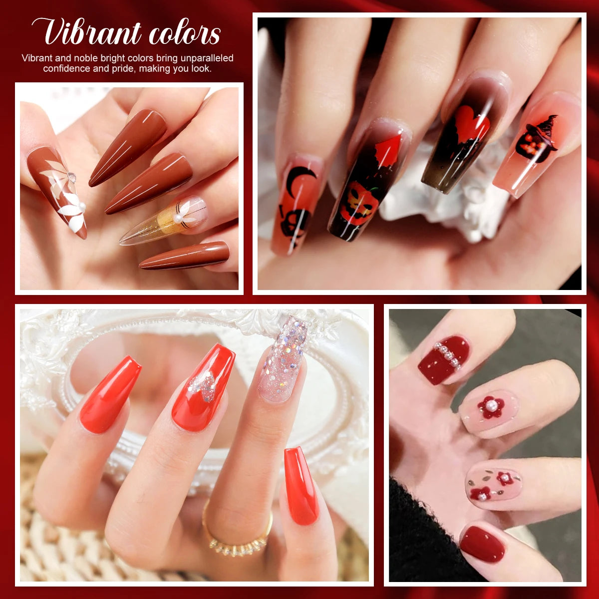 LIMEGIRL 60PCS Gel Nail Polish Art Kit Glitter 8ML Soak UV Semi-Permanent Gel Varn Nail Polish Suitable for Beginners Nail Set