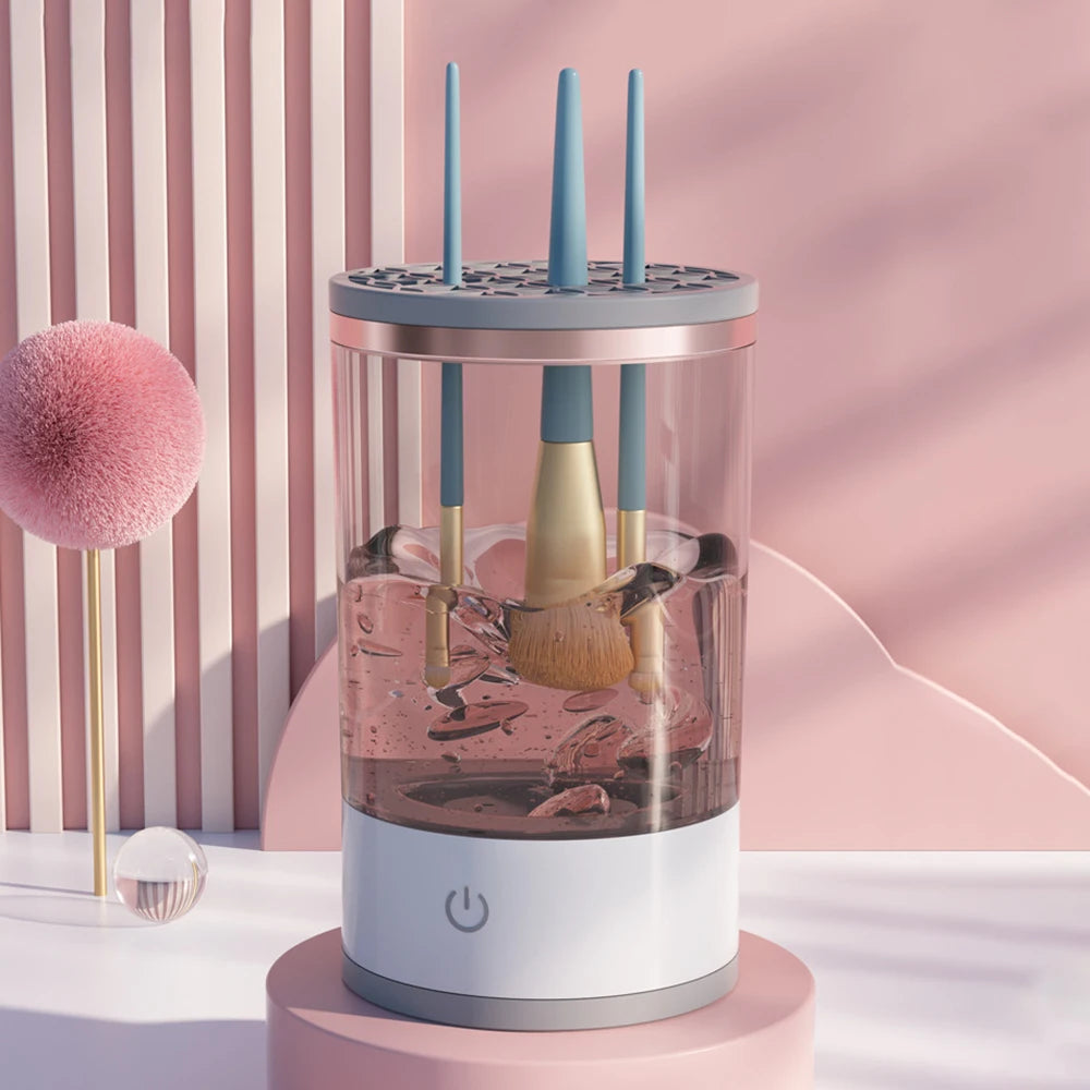 Electric Brush Cleaner.