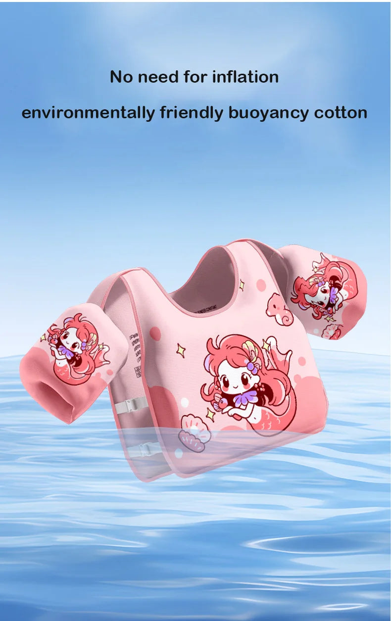 Rooxin No-Inflate Swim Vest