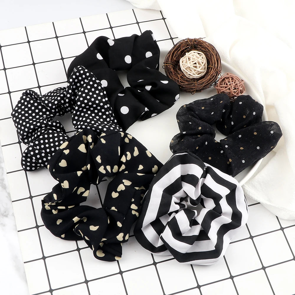 Large Elastic Scrunchies Set.