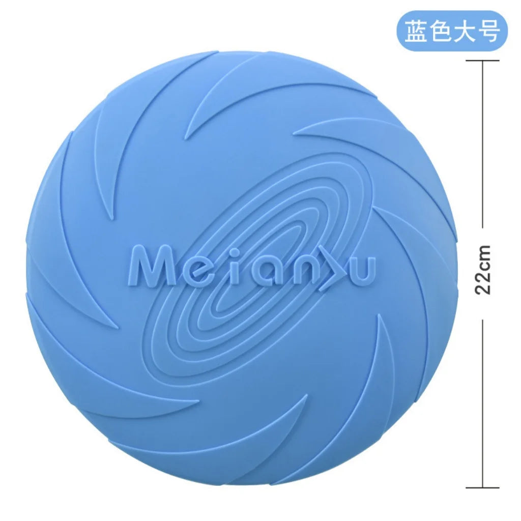 6PCS Interactive Dog Flying Disc Toys Bite-Resistant Waterproof Dog Toys Dog Stuff Dog Accessories for Outdoor Training Play