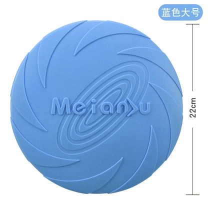 6PCS Interactive Dog Flying Disc Toys Bite-Resistant Waterproof Dog Toys Dog Stuff Dog Accessories for Outdoor Training Play