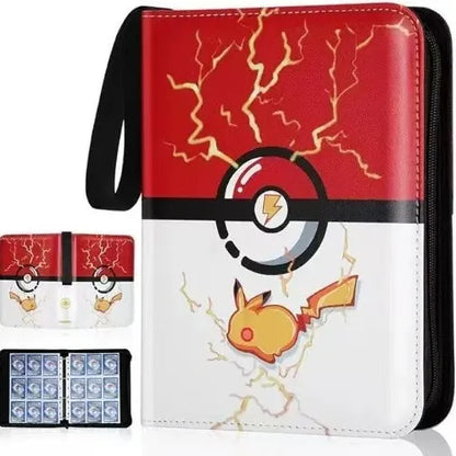 400 Pockets Anime Peripheral Pokemon Game Collection Card Book multiple styles Storage card holder Exquisite Kawaii Boy Toy Gift