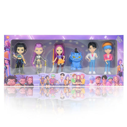 Hot Blind Box Anime K-Pops D-emon H-unters Girl Group RUMI MIRA ZOEY Figure Action Pvc Models Toy Ornament Gifts