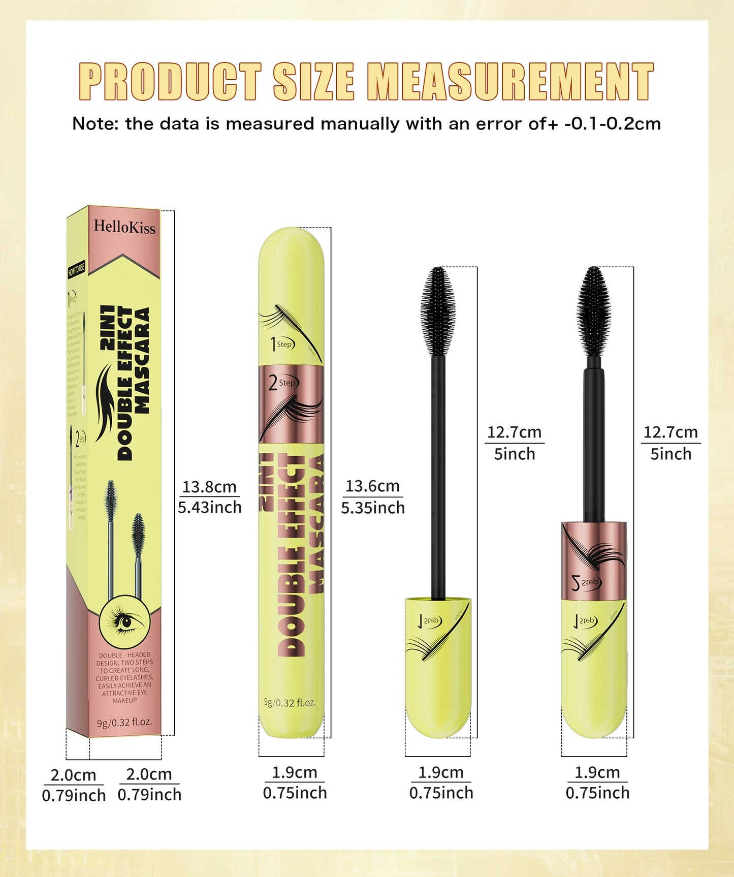 Brown Dual Brush Mascara.