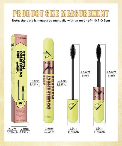 Brown Dual Brush Mascara.