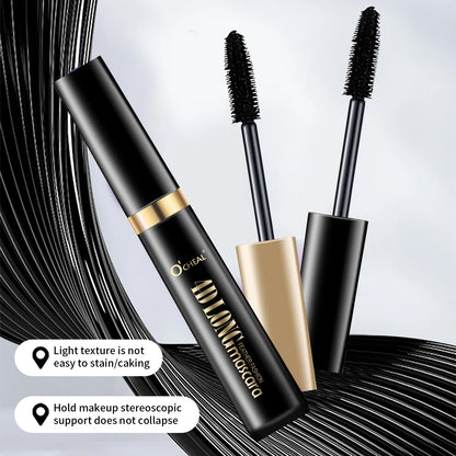 O‘cheal Mascara Black Lash Eyelash Brush 3D Silk Thick Curling Lengthening Eyes Lashes Beauty Makeup Cosmetics Extension Mascara