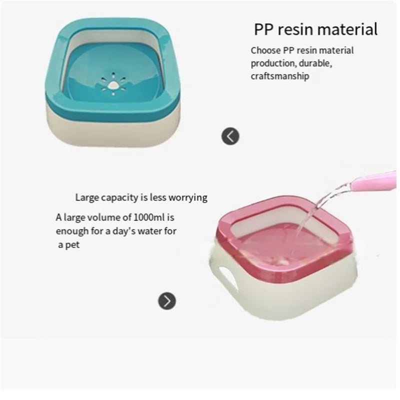 No-Spill Floating Pet Water Bowl