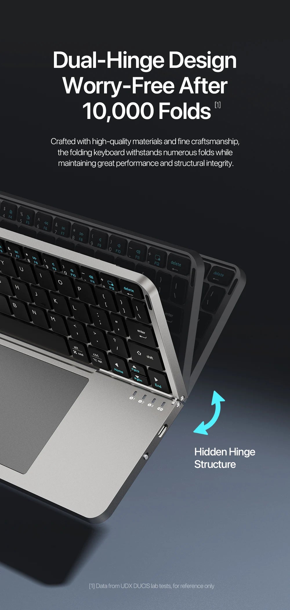 TouchFold Wireless Keyboard