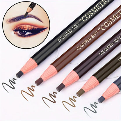 Professional Peel-Off Eyebrow Pencil: Waterproof Long-Lasting Pull-Line Enhancer