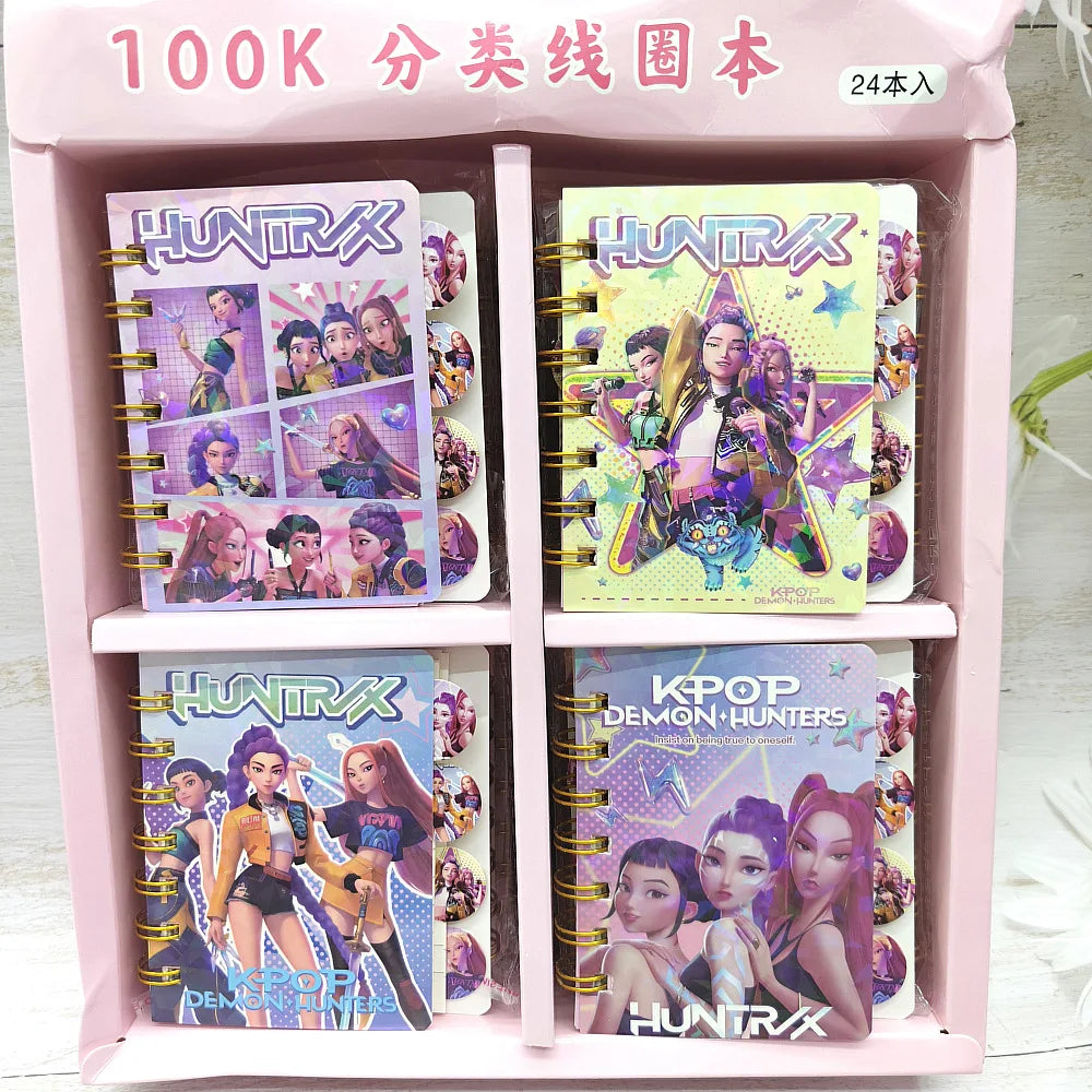 Hot Korean Pop Pocket Notebook Girls Cute Aesthetic Journal Mini Notepad Perfect School Stationery Gift for Students