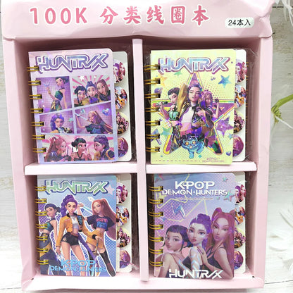 Hot Korean Pop Pocket Notebook Girls Cute Aesthetic Journal Mini Notepad Perfect School Stationery Gift for Students