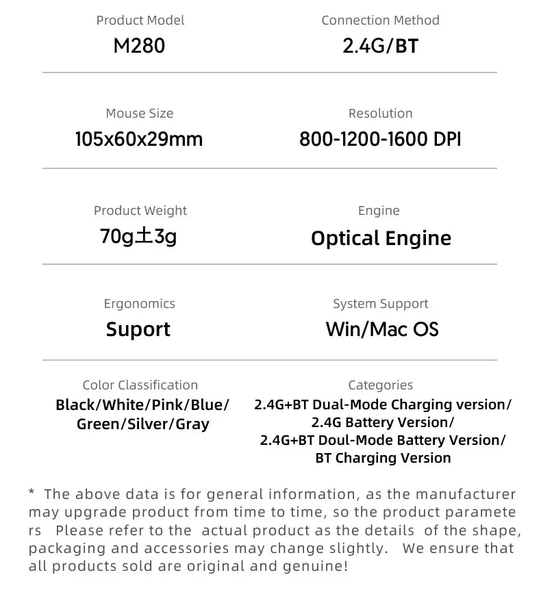 Lenovo Wireless Bluetooth Mouse 2.4G Dual Mode Type-C Charging Silent Ergonomic Portable Laptop Office Gaming Universal Mouse