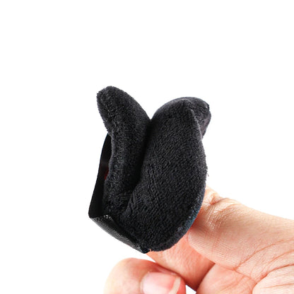 1/2/3/6Pcs Triangle Velvet Powder Puff Face Cosmetic Eye Beauty Makeup Tool Reusable Sponge Washable Mini Powder Puff Accessorie