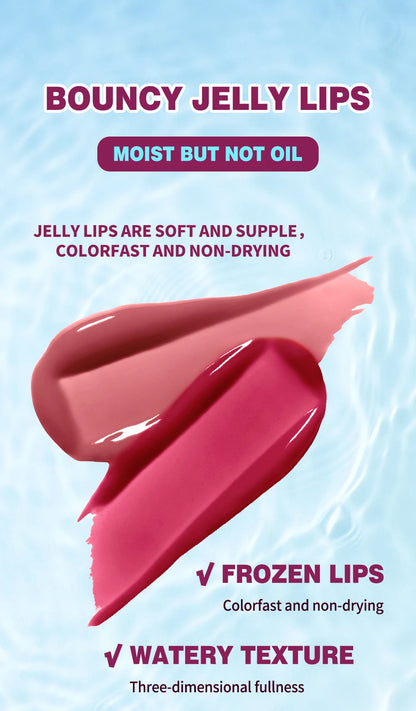 1PC mirror lip gloss, moisturizing, lightweight, non greasy, long-lasting luster, non stick to cup lip gloss