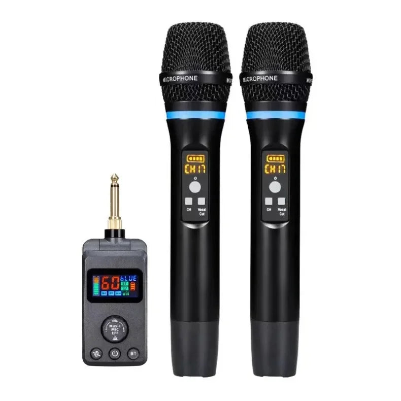 M50 Wireless Microphone DSP Anti-whistling Reverb Anti-whistling Reverb Bluetooth Microphone Singing Home Entertainment KTV