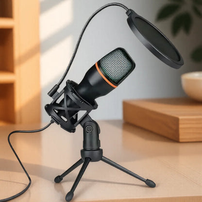 RGB Condenser Microphone Kit 🎤🌈