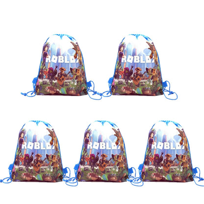Roblox Drawstring Party Bags Set (6–56pcs)