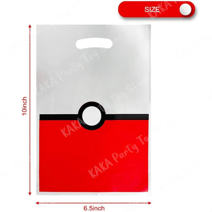 Pokemon Pokeball Party Gift Bags