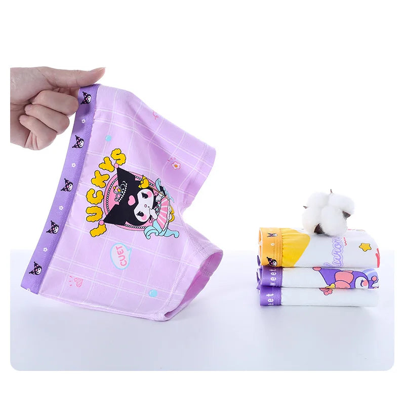 4pcs Pokemon Boys Boxer Underpants Cotton Anime U Pouch Bulge Underwear Cartoon Shorts Kids Cute Breathable Boxer Pants 2-12Y