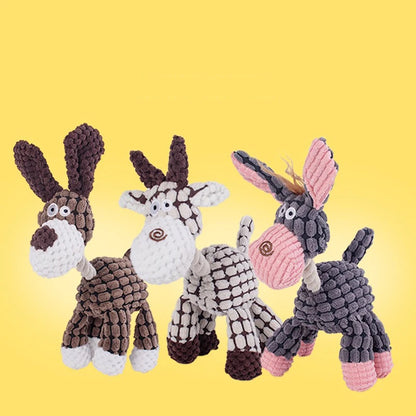 Donkey Plush Pet Toy
