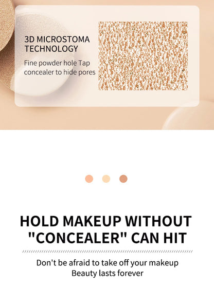 OCHEAL Whitening BB Cream Foundation Cream for Face Makeup Concealer Air Cushion for Girl Make Up Facial Beauty Original Makeup
