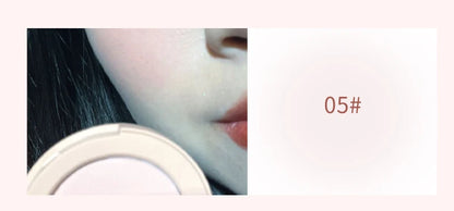 HerorangeHR402 Serbuk Serbuk Monokrom Kalis Air Panjang Tahan Lama Plat Peach Orange Kabus Lembut Lembut Matte Semulajadi Blush