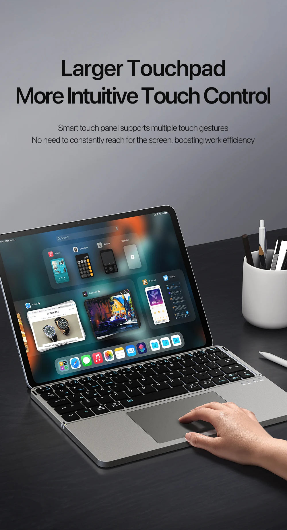 TouchFold Wireless Keyboard