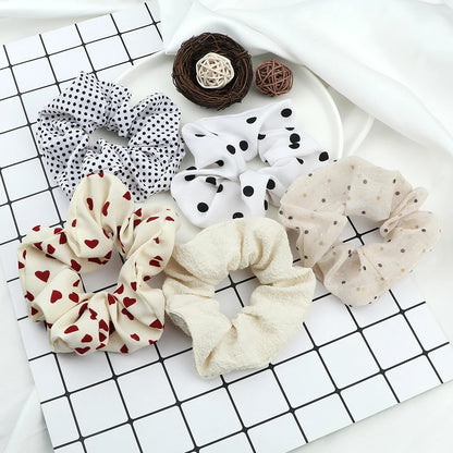 Large Elastic Scrunchies Set.