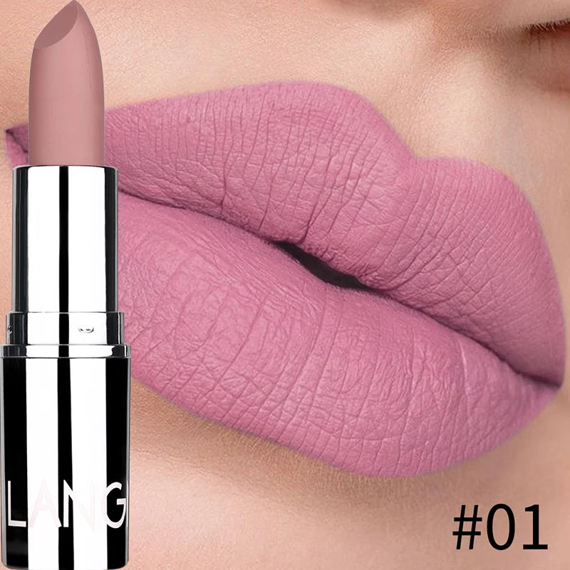 Woman Hydrating Lipstick Not Fade Velvet Air Moisture Smooth Lip Color Lipstick for Daily Lip Makeup
