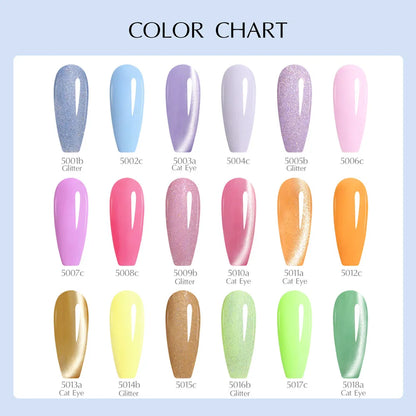 V6 Venalisa 10ml Nail Gel Polish Hema Free TPO Free Ultra Cat Eye Effect Magnet Semi Permanent Soak Off UV LED Varnish Gel Nail