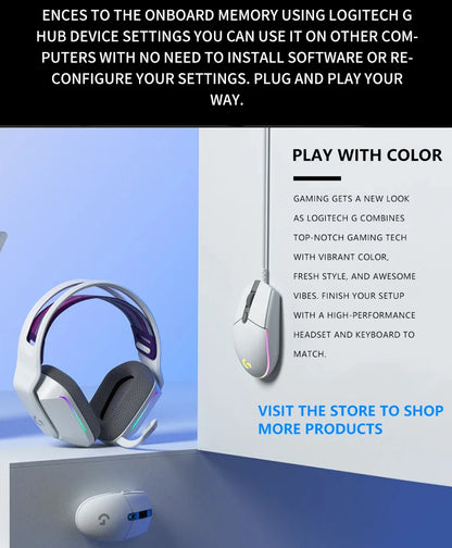 Logitech G102 Lightsync Gaming Mouse with 1ms Response Time for Esports Gamers