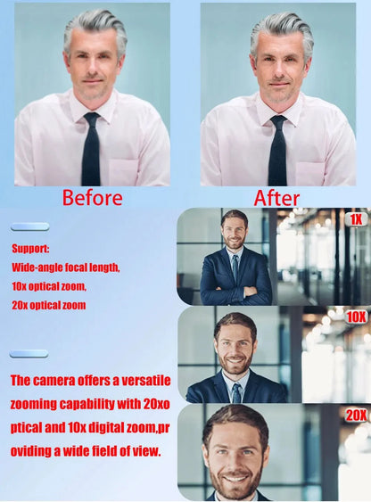 4K PTZ Video Conference Camera Kit with 20X Zoom & NDI