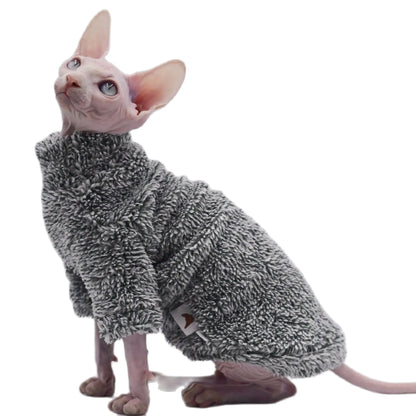 Camouflage Winter Coat for Sphynx Cats 🐱❄️